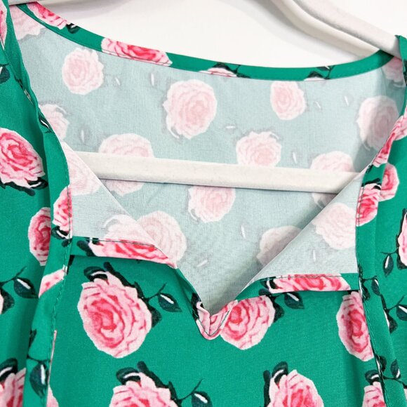 Boho Printed Flowy Maxi Dress - Picture 4 of 4